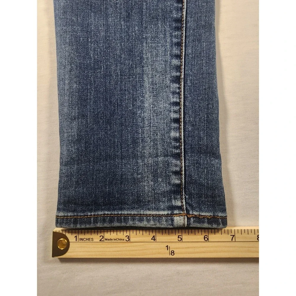 KUT from the Kloth Catherine‎ Boyfriend Jeans Women 4 Distressed Denim Mid Rise